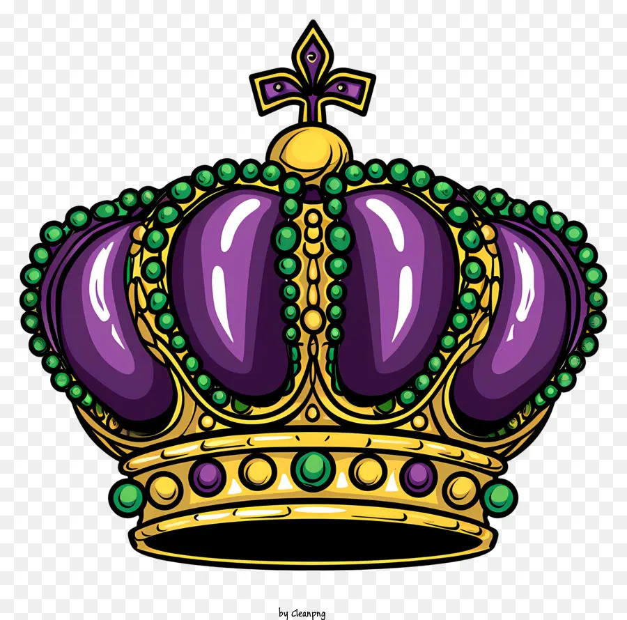 Mardi Gras Crown，A Coroa Real PNG