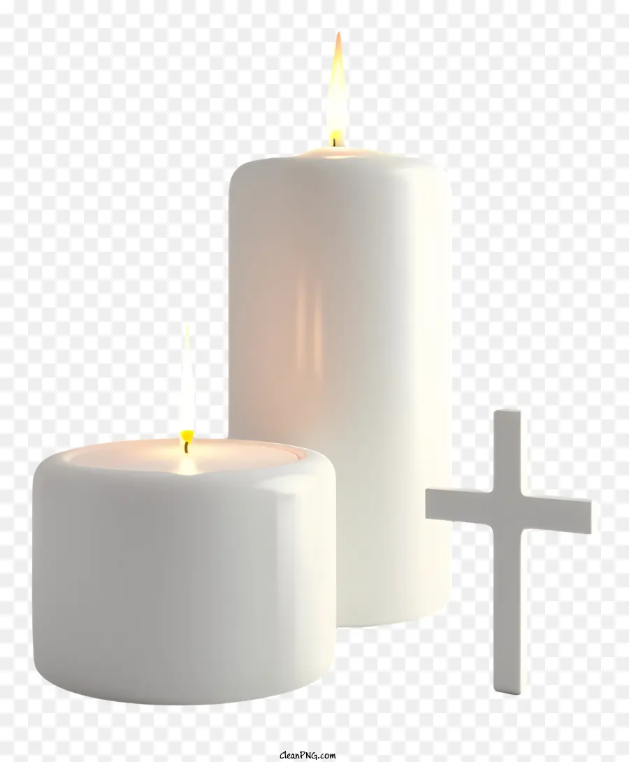 Candelária Dia，Velas Brancas PNG