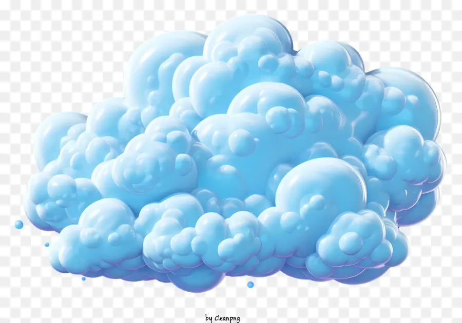 Nuvem Realista De Estilo 3d，Formação De Nuvens PNG