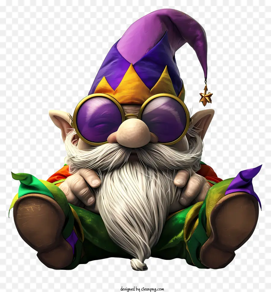 Mardi Gras Gnome，Gnome PNG