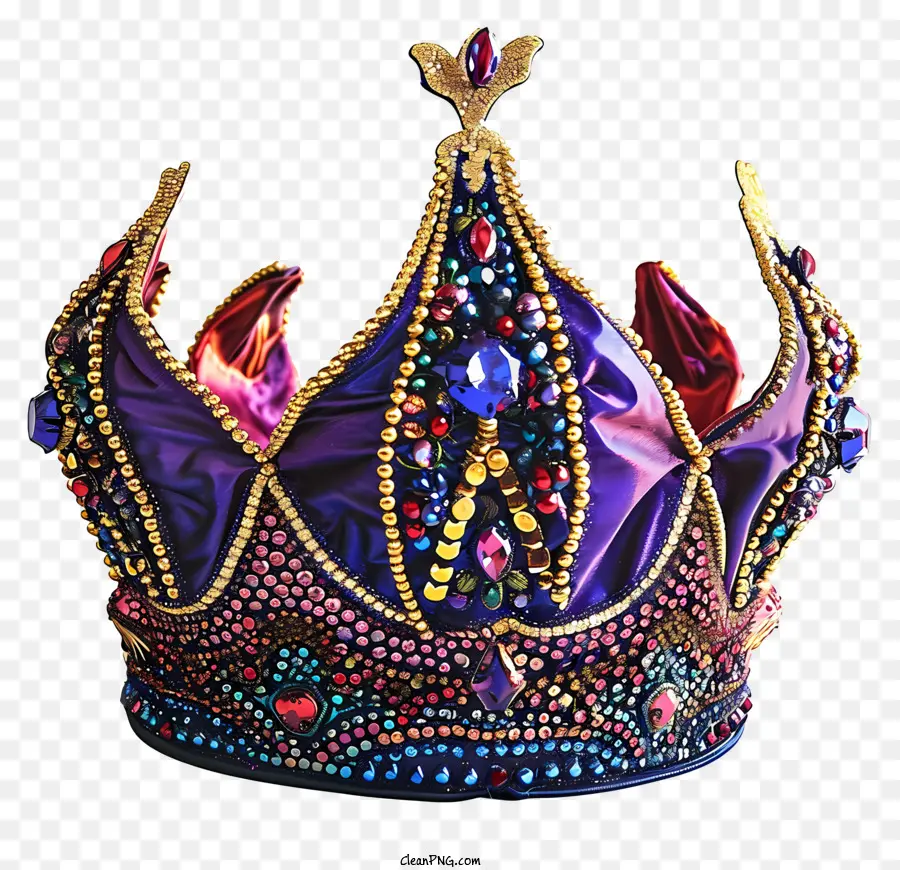 Mardi Gras Crown，Coroa PNG