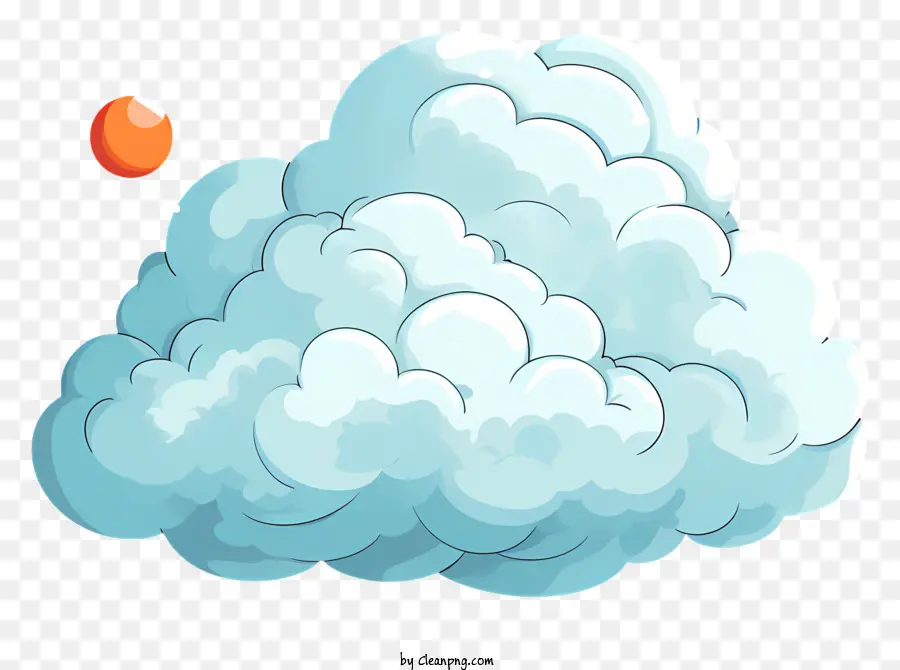 Cloud De Estilo Realista，Cloudy Sky PNG