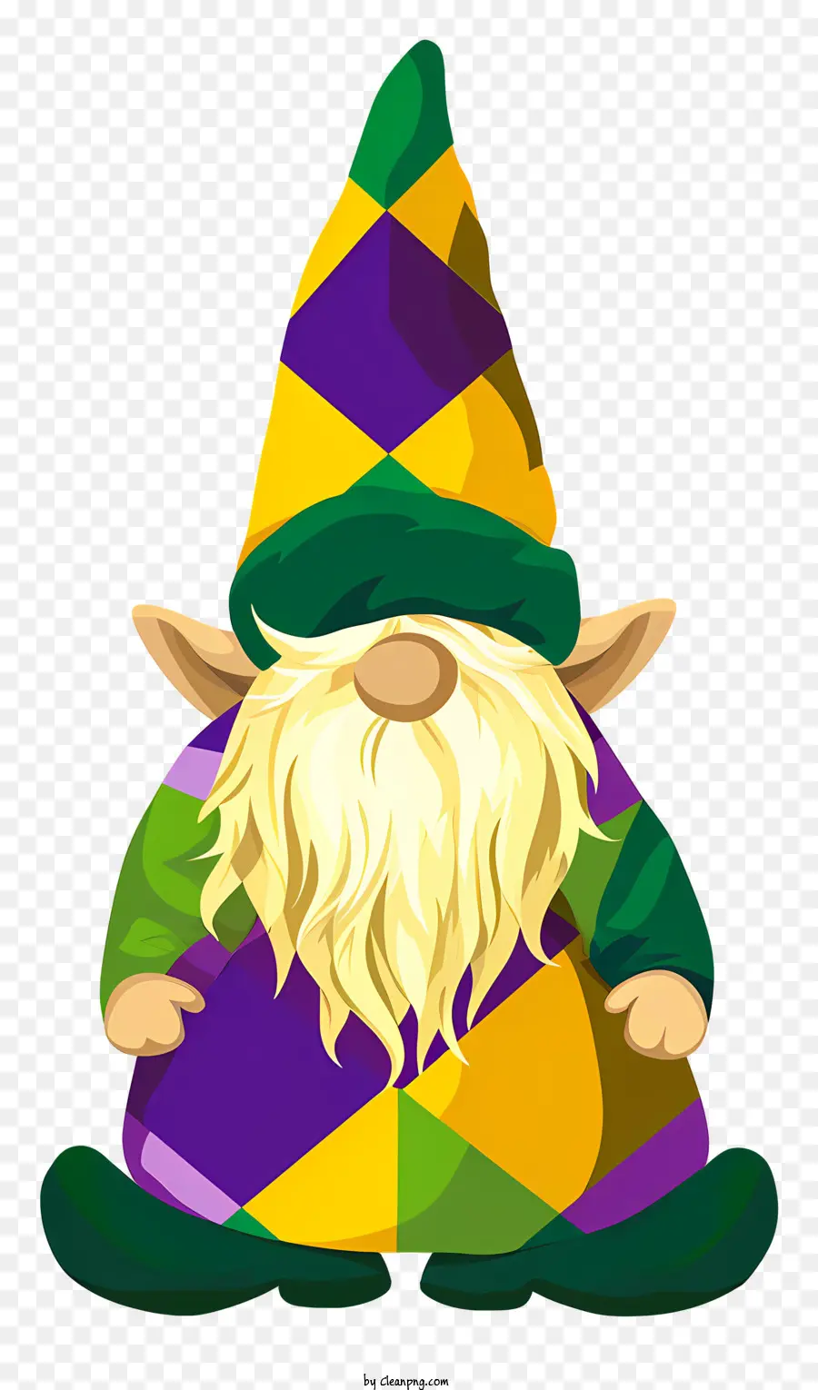 Mardi Gras Gnome，Gnome De Caracton PNG