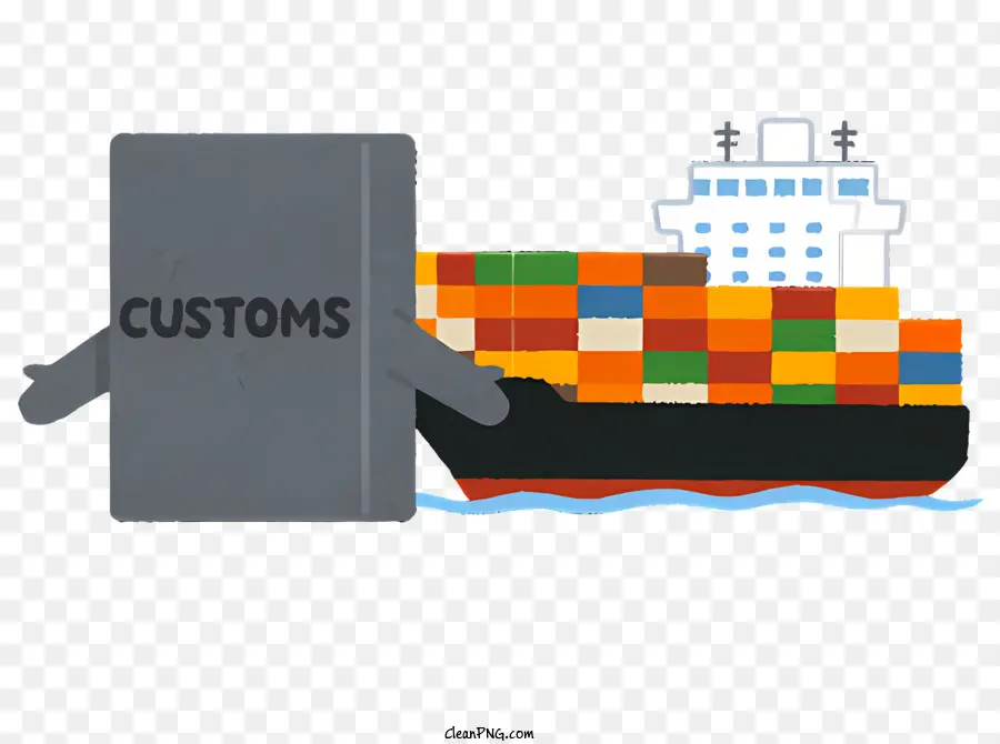 Navio De Contentores，Transporte De Mercadorias PNG