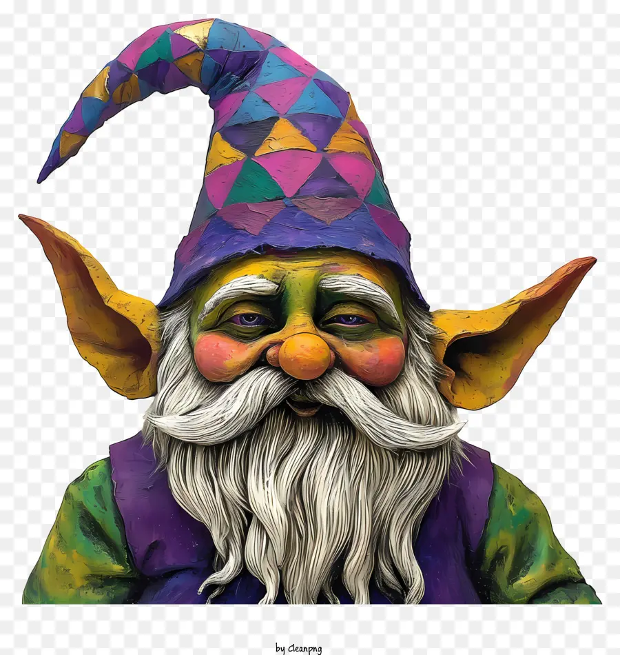 Mardi Gras Gnome，Gnome PNG