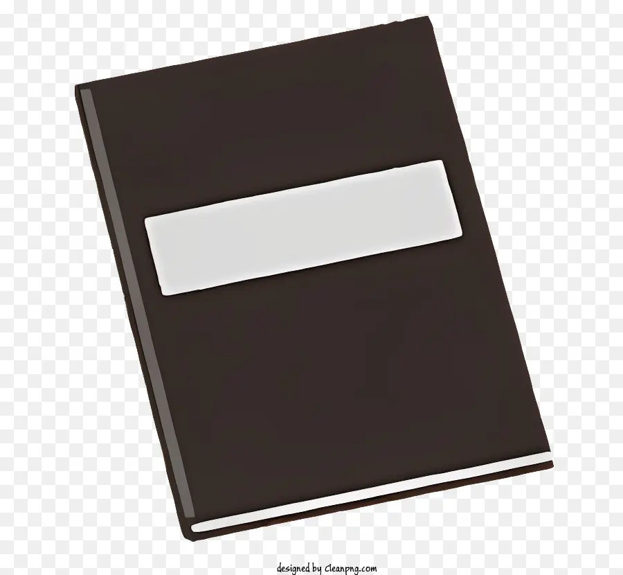 Brown Notebook，Cobertura Simples PNG