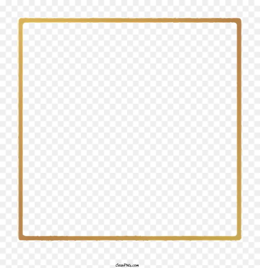 Moldura De Ouro，Quadro Metálico PNG