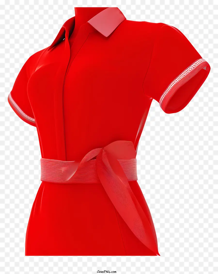 Dia De Desgaste Em 3d Realista，Vestido Vermelho PNG