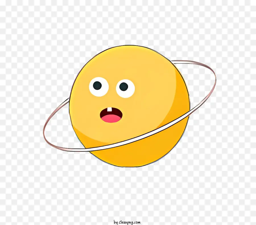 ícone，Planeta Amarelo PNG