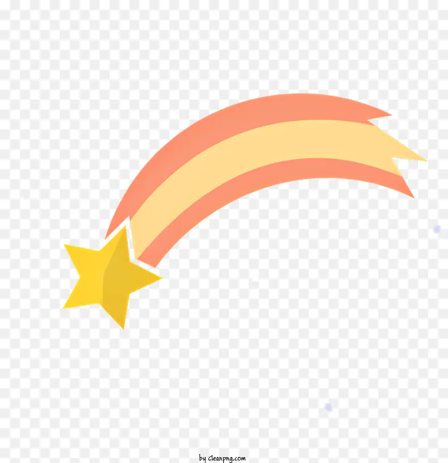Estrela Amarela Brilhante，Espaço PNG