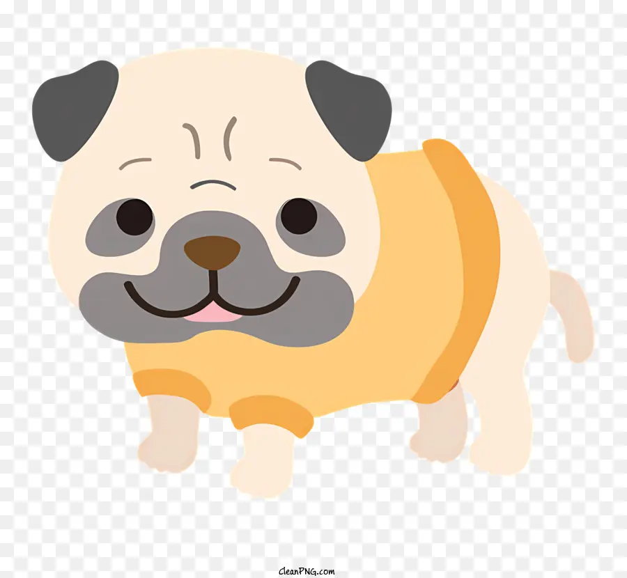 Prensas De Cachorro，Camisa Amarela PNG