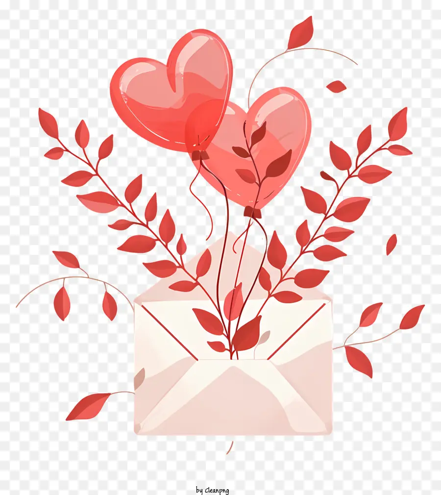 Amor Envelope，Romance PNG