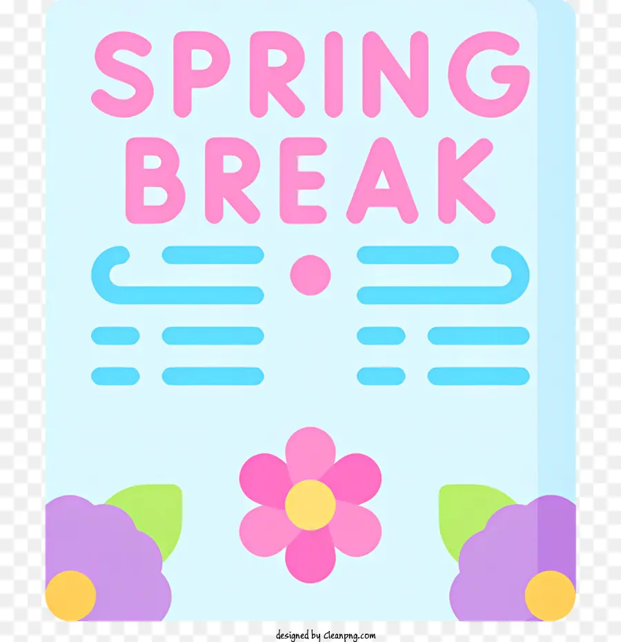 Primavera，Spring Break PNG