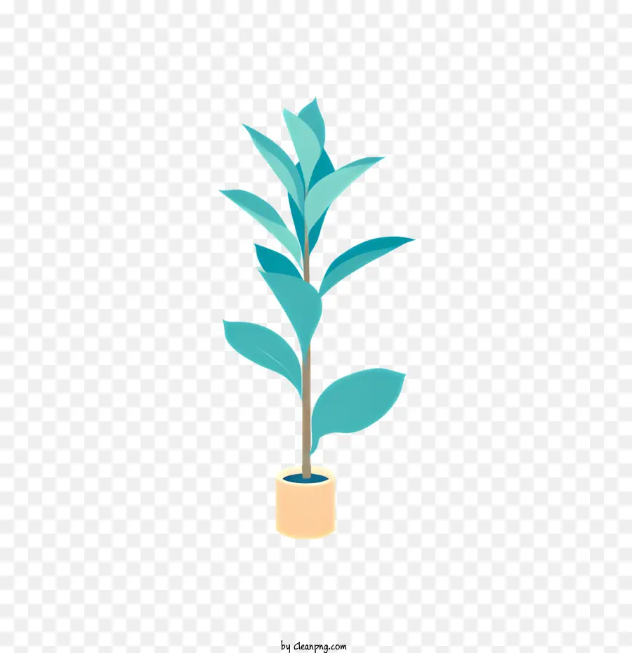 ícone，Planta Em Vaso PNG