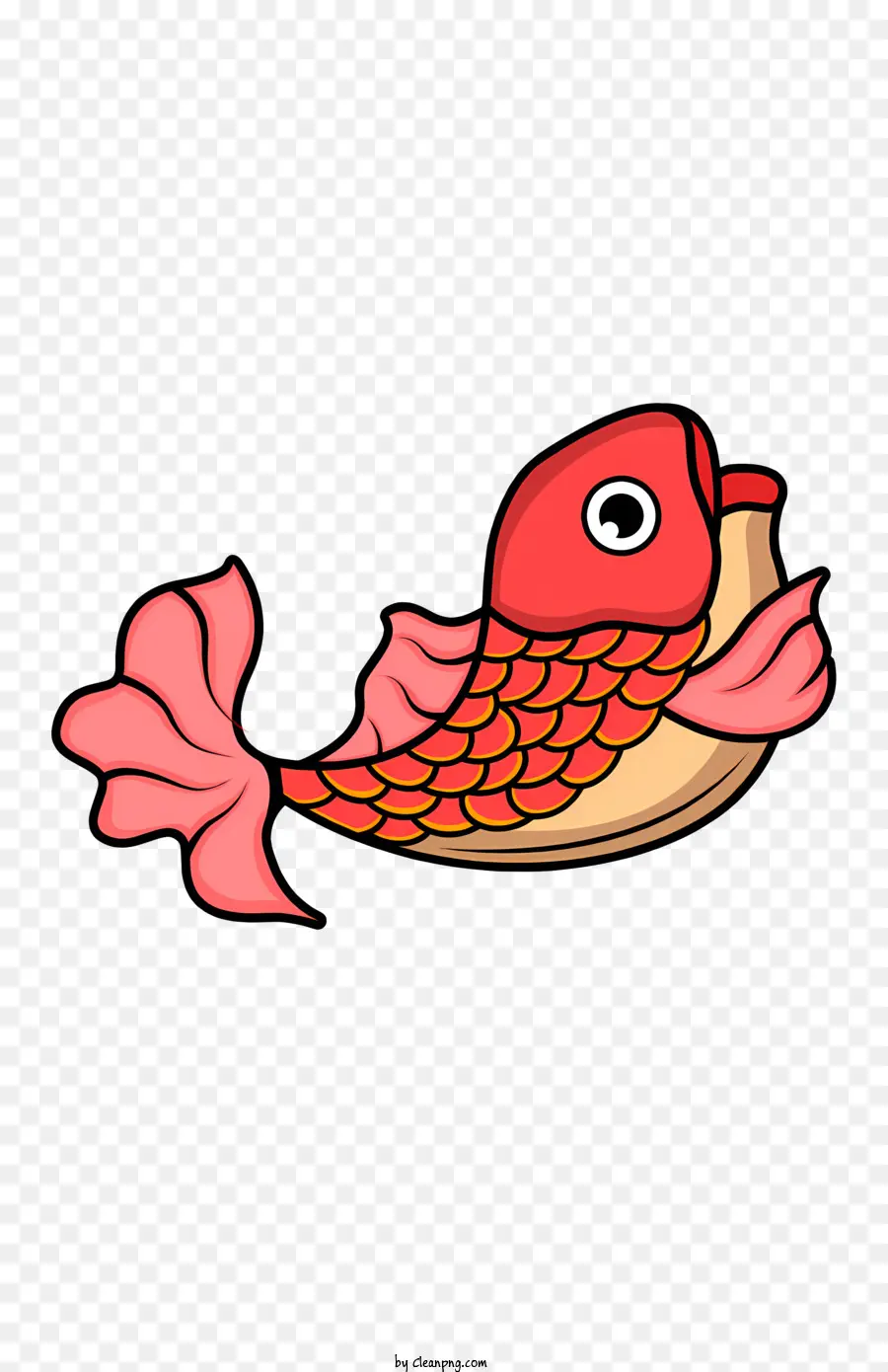 Pequenos Peixes，Peixe Vermelho PNG