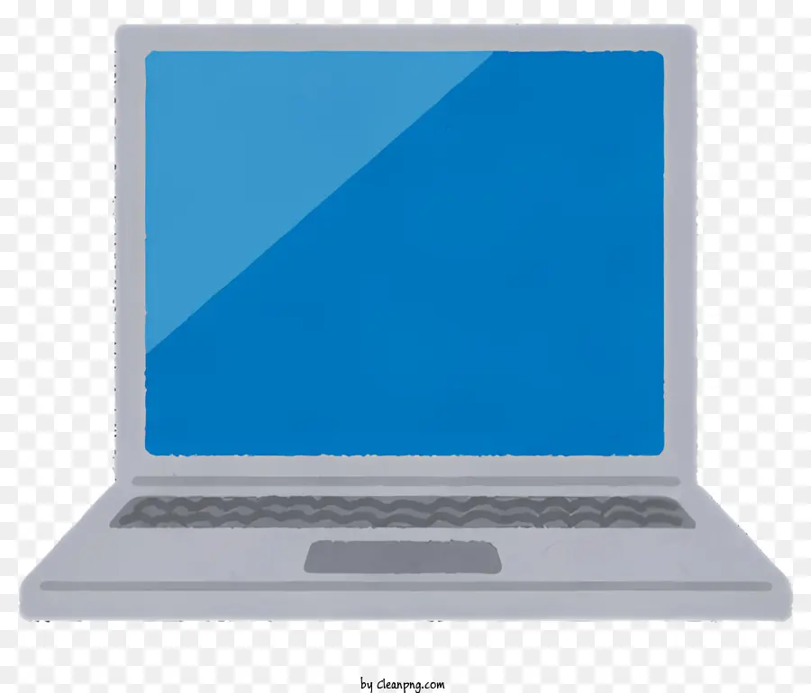 Laptop，Tela Azul PNG