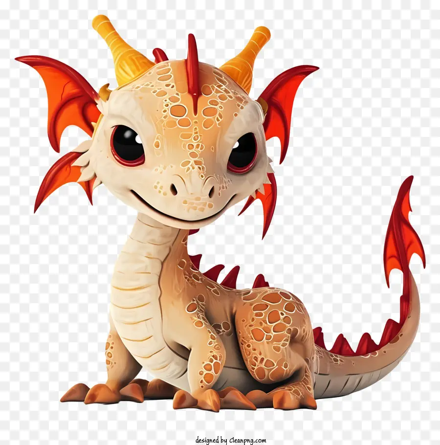 Bonito Dragão，Desenho Animado Dragon PNG