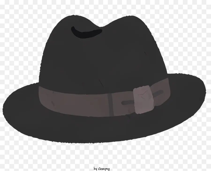 A Vida，Fedora Preto PNG