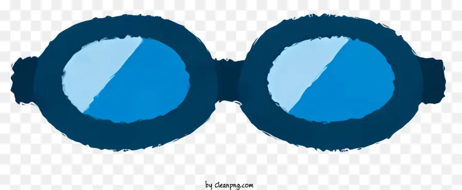 óculos Azuis，óculos Ao Ar Livre PNG