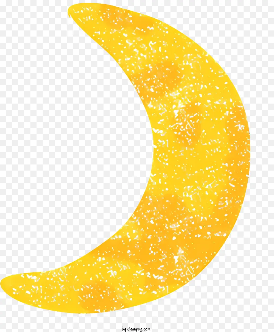 Amarelo Lua，Papel Lua PNG