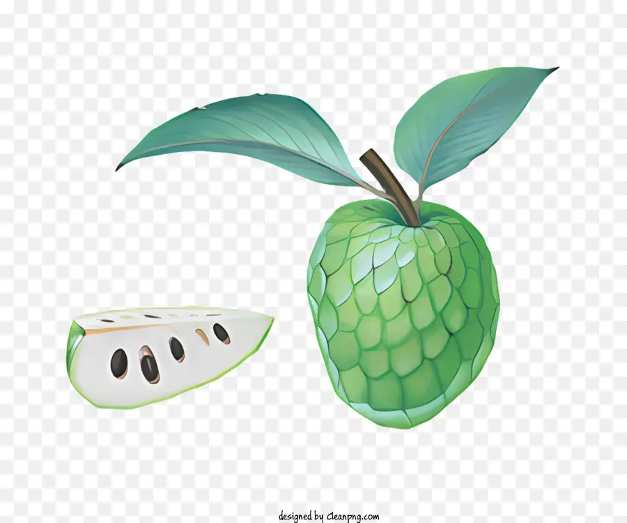Frutas，Mamão Verde Fruta PNG