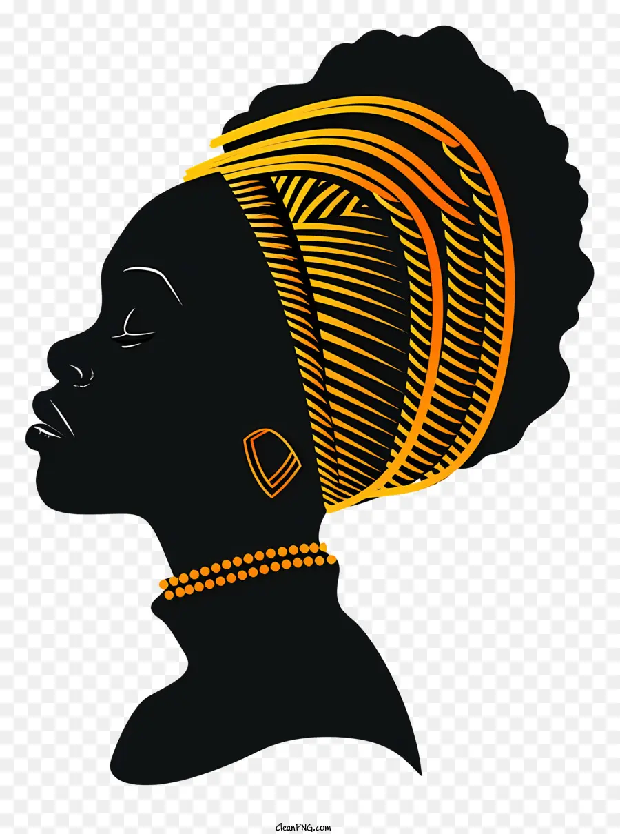 Mês Da História Negra，Penteado Afro PNG