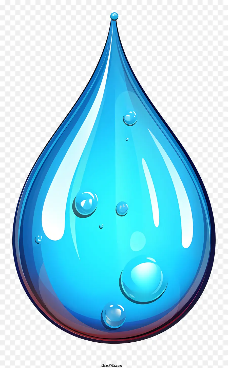 Drop De água Plana，Gota De água PNG