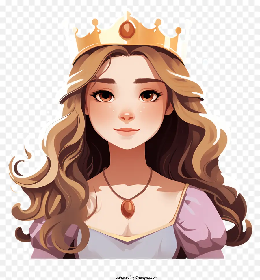 Retrato De Princess Halflength，Princesa PNG