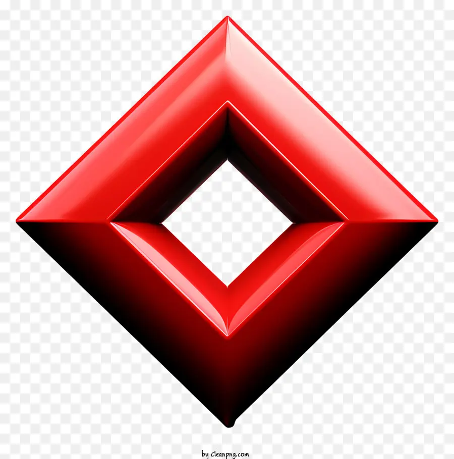 Seta Vermelha，Forma Geométrica Vermelha PNG