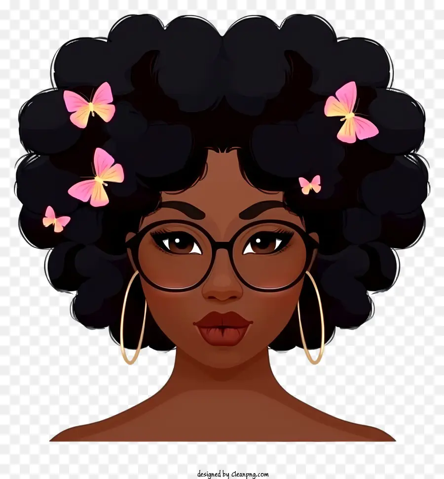 Emoji De Garota Negra，Mulher Do Americano Africano PNG