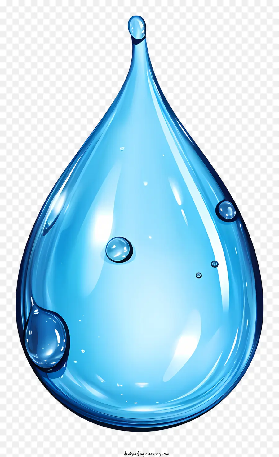 Gota De água Em Aquarela，Gota D'água PNG