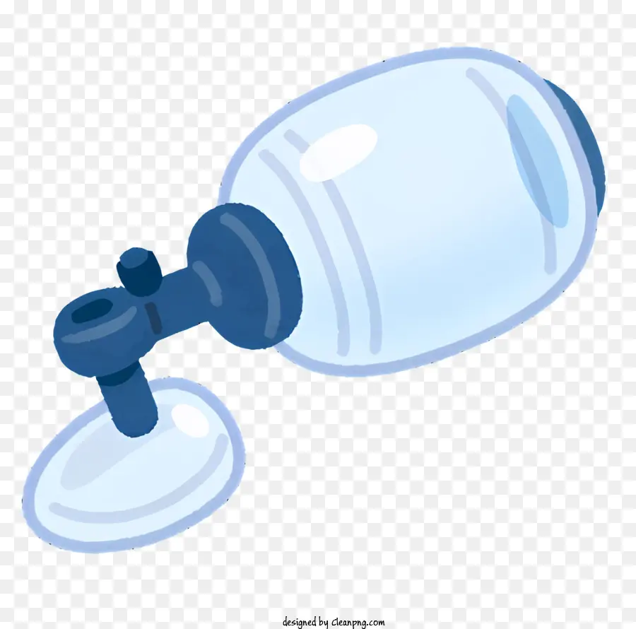 Garrafa De Vidro，Spigot De Metal PNG