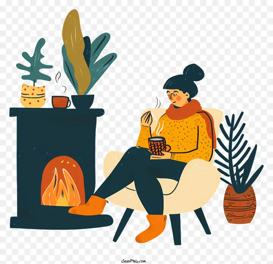 Hygge Vida，Aconchegante PNG