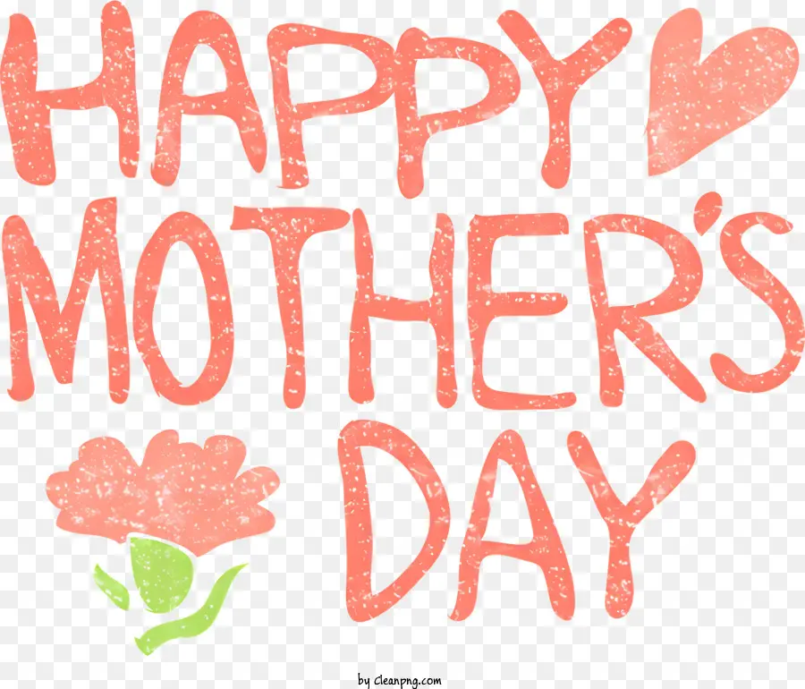 Feliz Dia Das Mães，Texto PNG