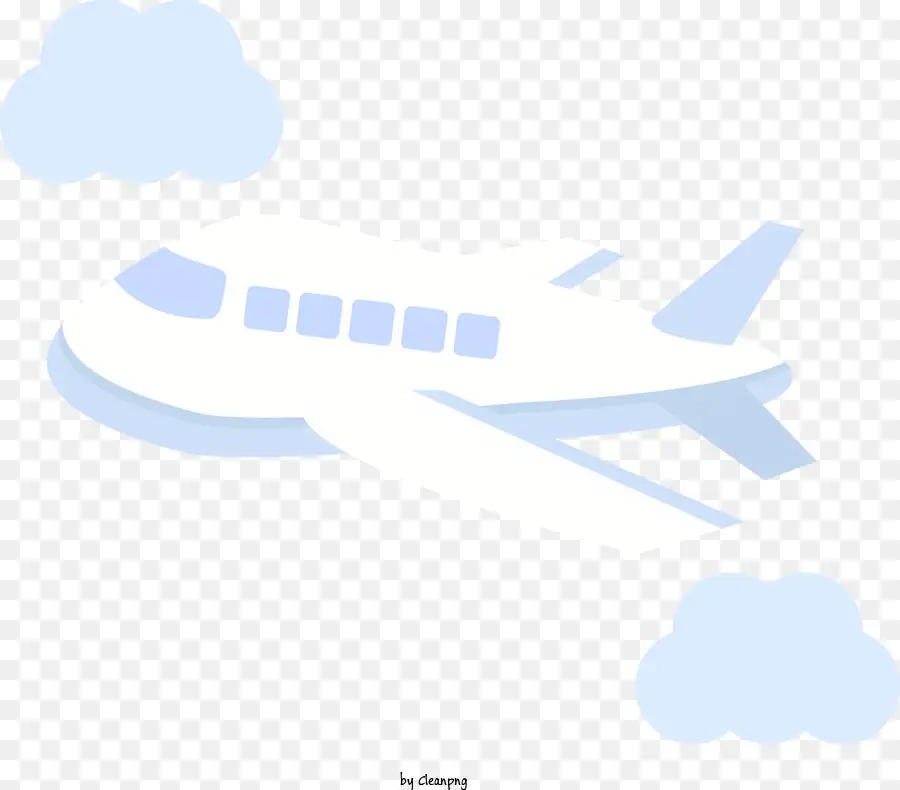 Transporte，De Avião PNG