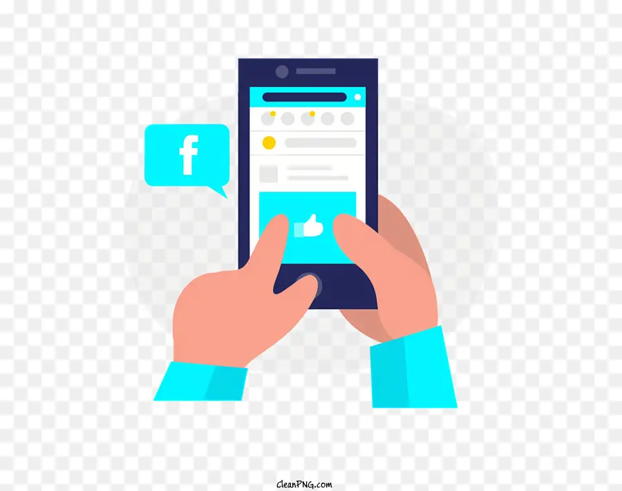 Facebook，Smartphone PNG