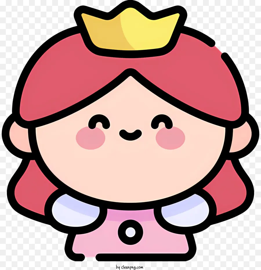 Princesa，Ilustração Dos Desenhos Animados PNG