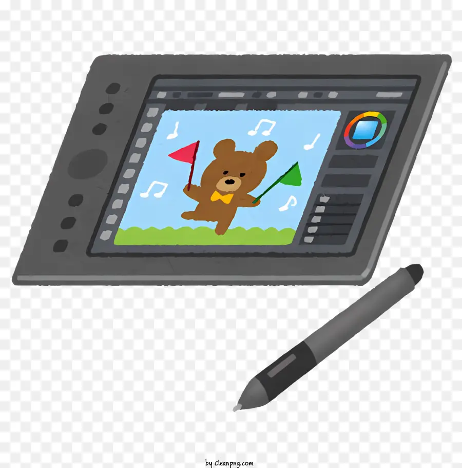 Computador Tablet，Tela De Exposição PNG