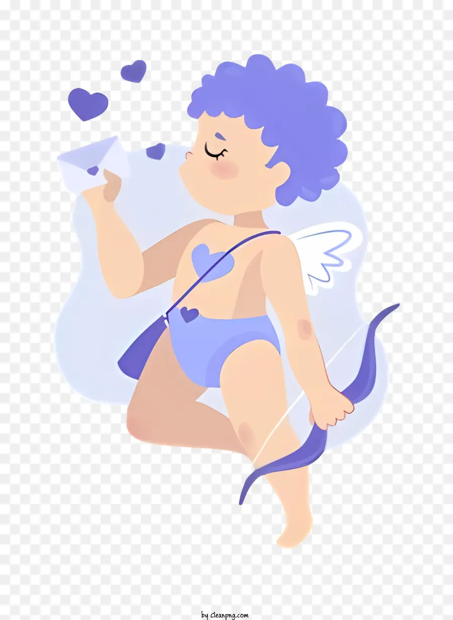 Cartoon Cupido，Mulher PNG