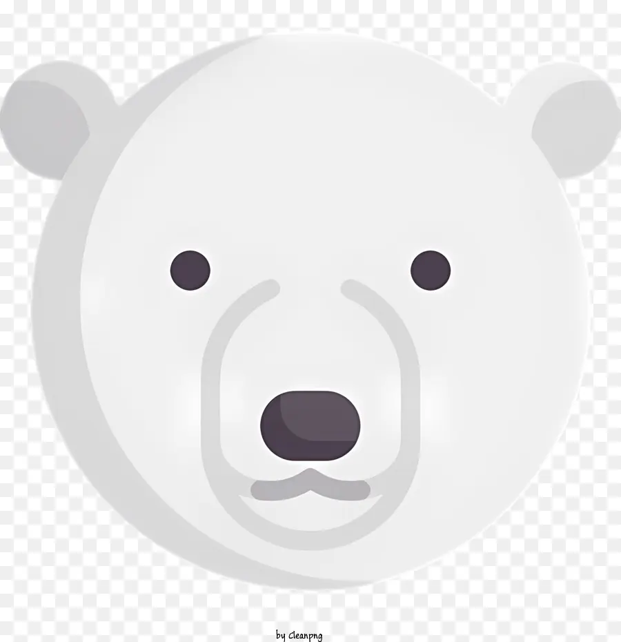 Cabeça De Urso，Urso Branco PNG