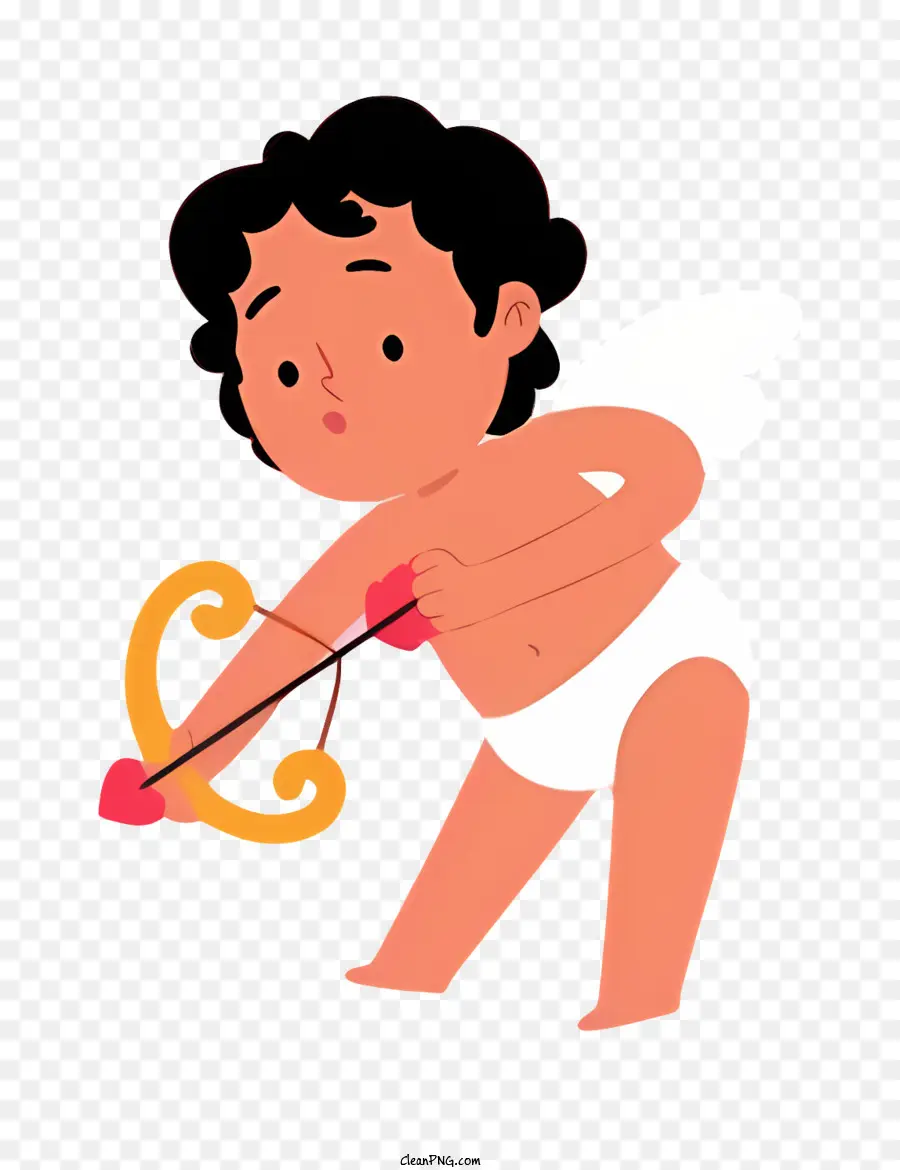 Cupido De Desenho Animado，Cupido PNG