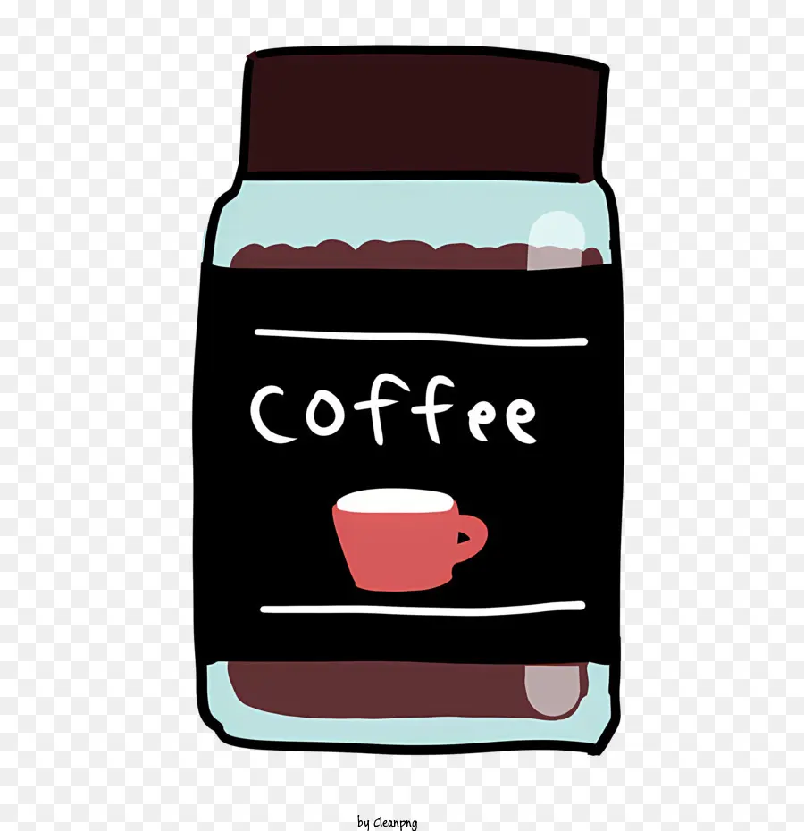 Café，Café Jar PNG