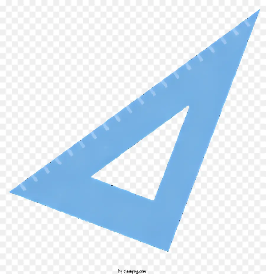 Triângulo Azul，Forma Geométrica PNG