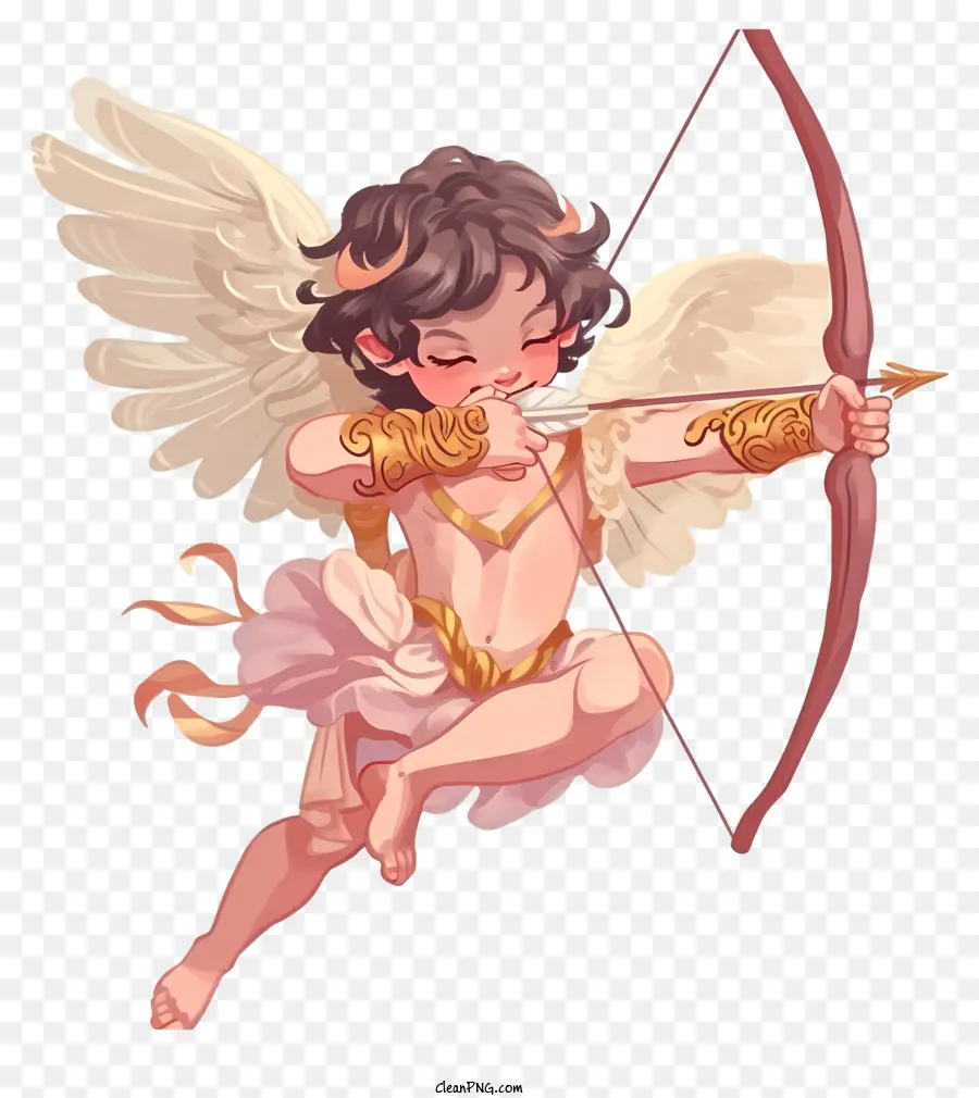 Ilustrações Detalhadas De Personagens，Cupido PNG