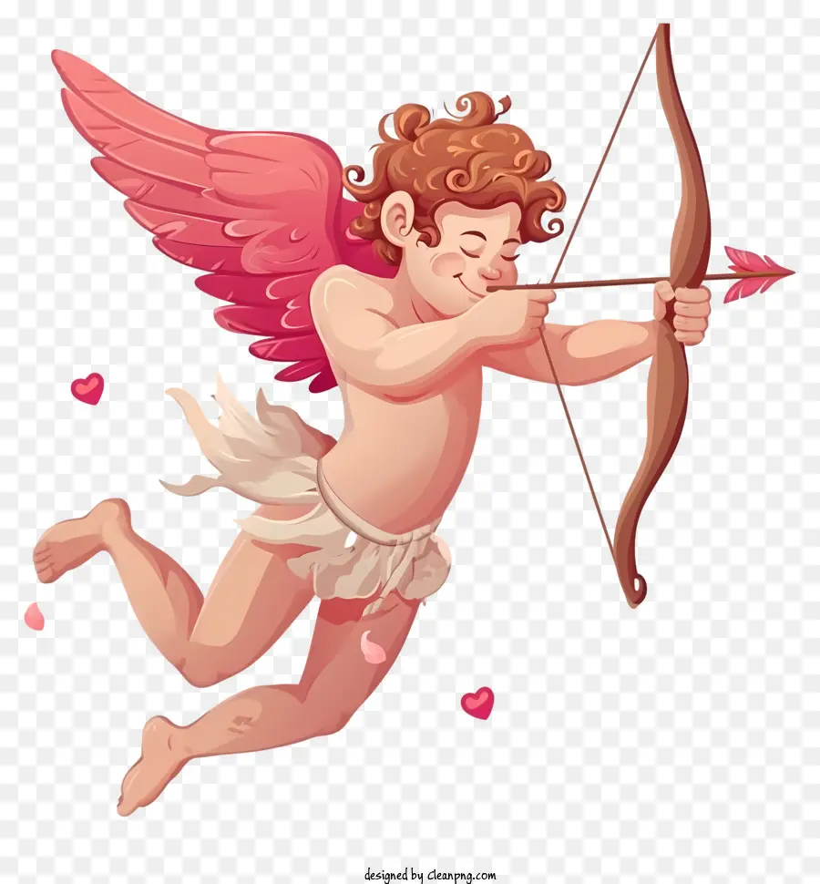 Design De Personagem De Desenho Vetorial，Cupido PNG