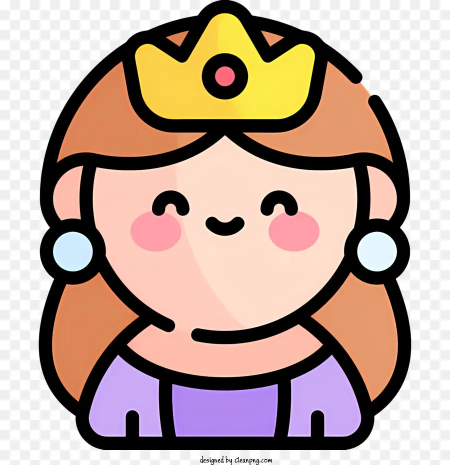 Princesa，Mulher Com Coroa PNG