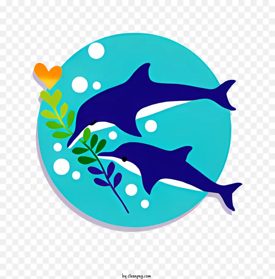Os Golfinhos，Oceano PNG
