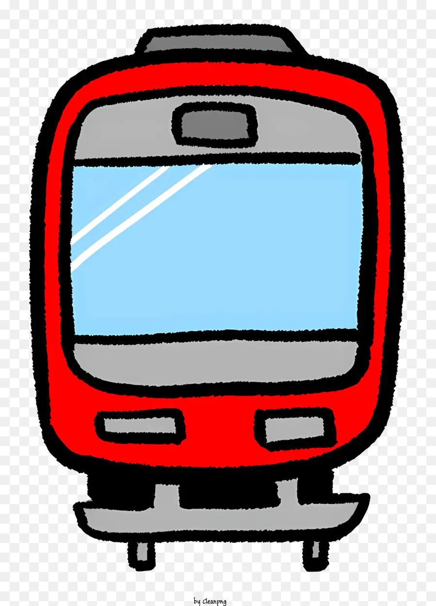 Transporte，Desenho De Trem PNG