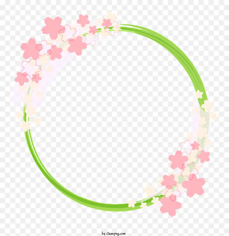 Primavera，Floral Moldura PNG