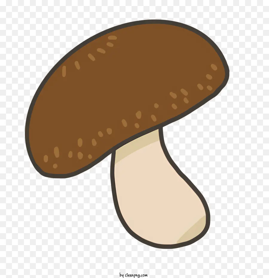 Cogumelo，Brown Mushroom PNG
